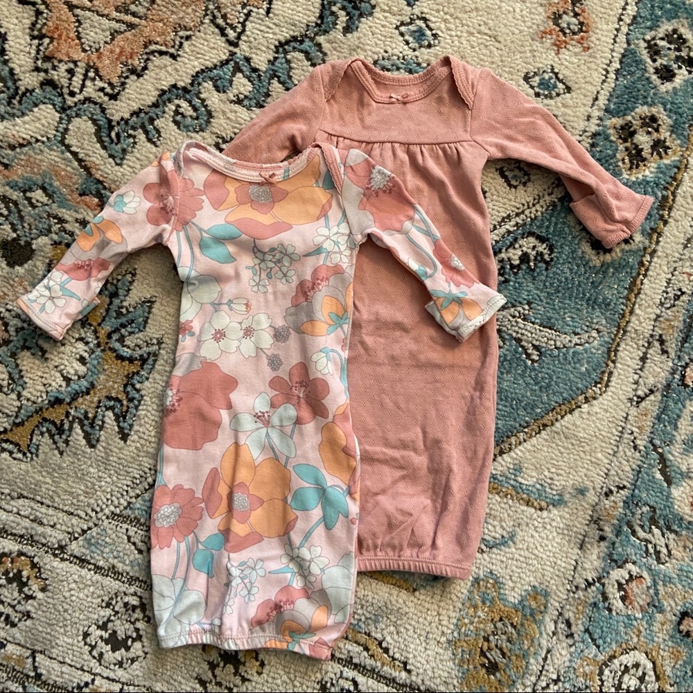 Carter’s Premie 2-Pack Sleeper Gowns